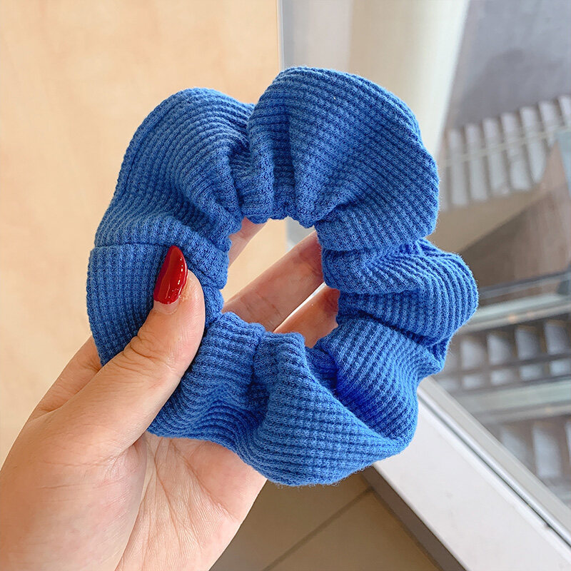 Primavera y verano coreanos, anillo de cabello de intestino grueso, nuevo tipo de cabello de cabello de cola de caballo, flor de bosque, cabello de sensación superior, adornos de cabello para mujeres