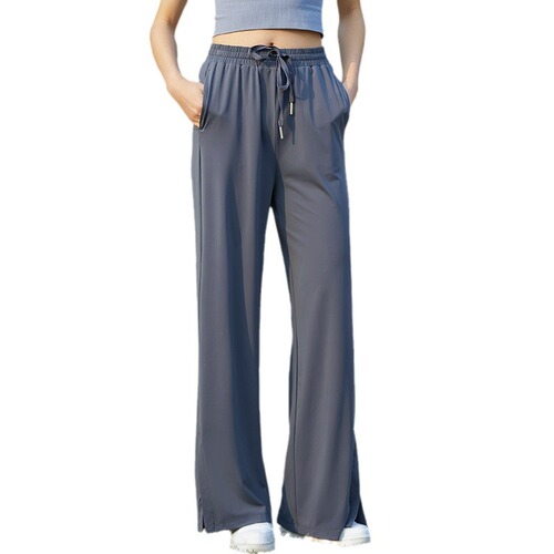 Women's Loose and Slimming Running, Fitness, Breathable, Lightweight High-Waisted Wide Leg Yoga Pants