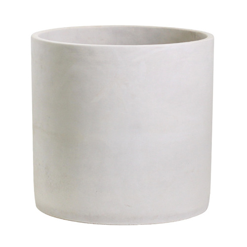 Creative personality cement floor-standing flowerpot large round breathable Nordic simple living room home tree planting pot