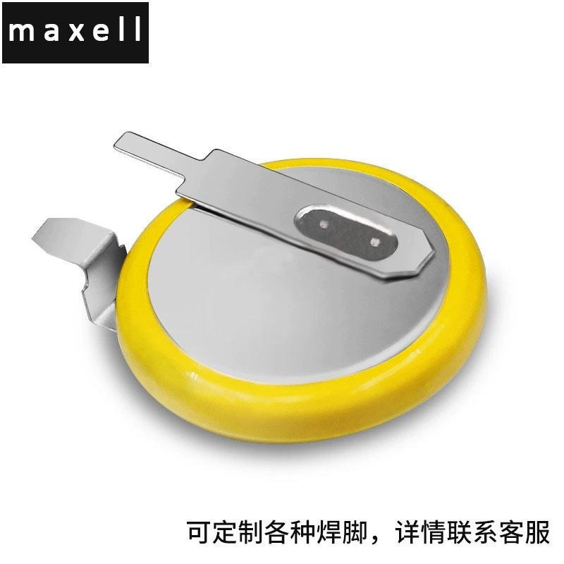 Батарея кнопочная CR1632 Maxell, флюоресцентная пайка 3В, может иметь разные ножки