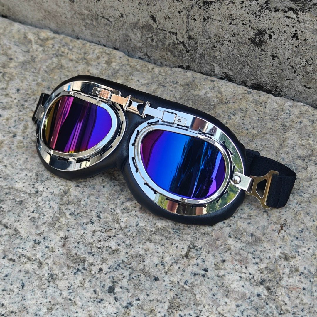 Очки Harley для езды на мотоцикле по бездорожью, классические очки в стиле ретро, ​​ветрозащитные очки для шлема для картинга