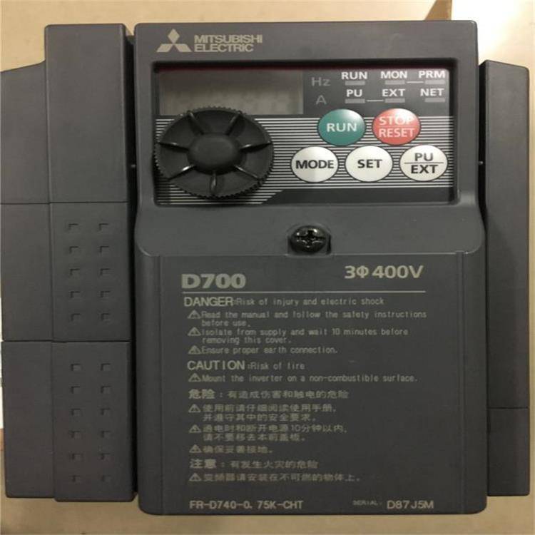 三菱变频器FR-F840-00126-2-60代替FR-F740-5.5K-CHT1 5.5KW