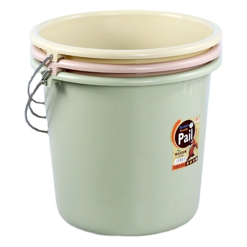 Пластиковый ведро для общежития, ведро для ванной, утолщенное ведро для белья, бытовое портативное ведро для воды, большое ведро для хранения воды, оптом