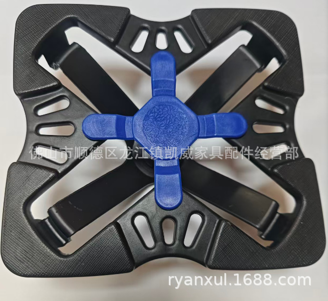Base de fantasía de plástico especial para absorber choques de la cama blanda de la cama eléctrica
