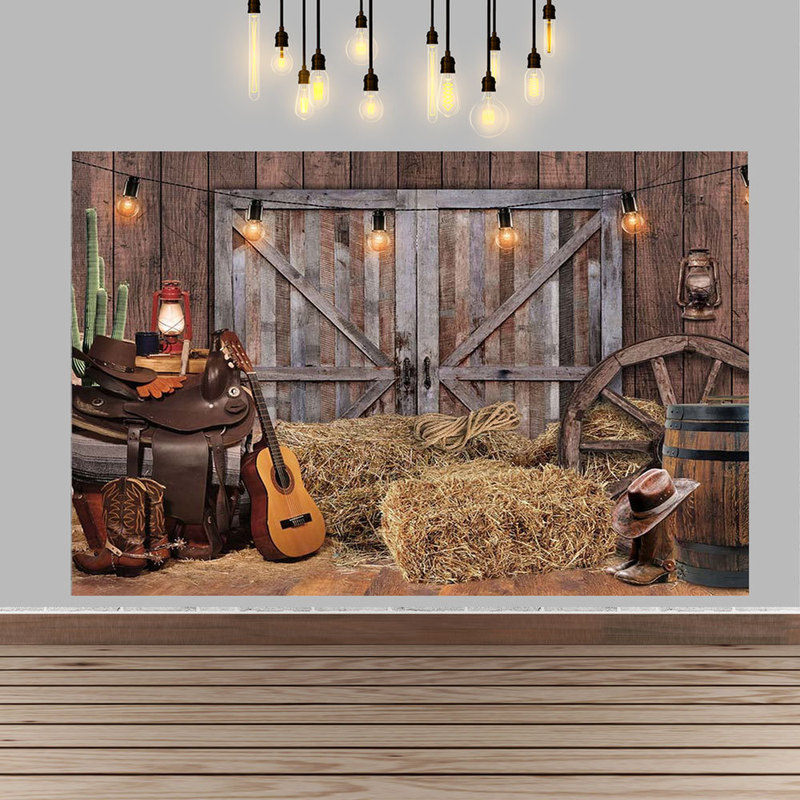 Cross-Border Country Barn Haystack Portrait Photography Background Cloth Western Cowboy Theme Scene Layout Banner Supplies Cross-Border Country Barn Haystack Portrait Photography Background Cloth Western Cowboy Theme Scene Layout Banner Supplies