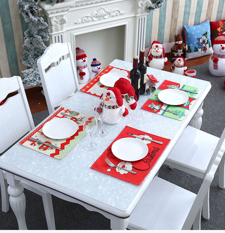 Wholesale New Christmas Home Restaurant Decoration Table Cloth Nihaojewelry display picture 12