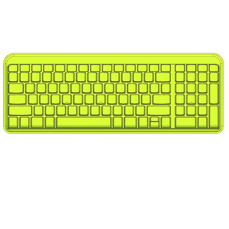 Силиконовая защитная накладка для клавиатуры, совместимая с Logitech