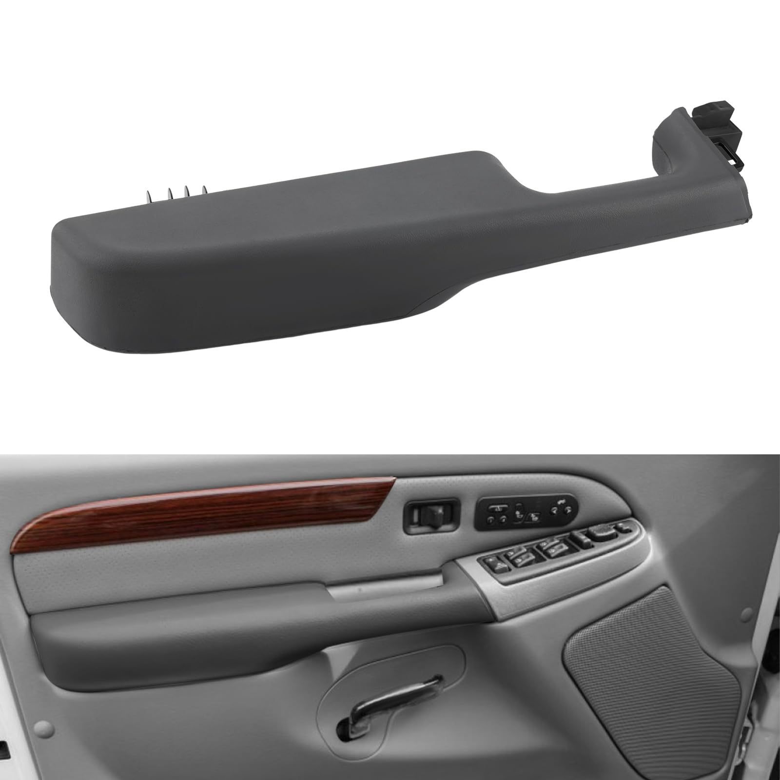 Suitable for Chevrolet Cadillac side interior door armrest handle replacement part 88981547 15703701