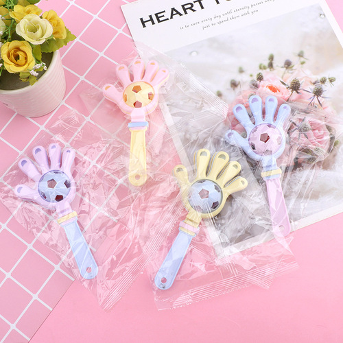 Newborn 0-18 months toy soothing auditory visual trainer plastic creative bell clap baby hand bell