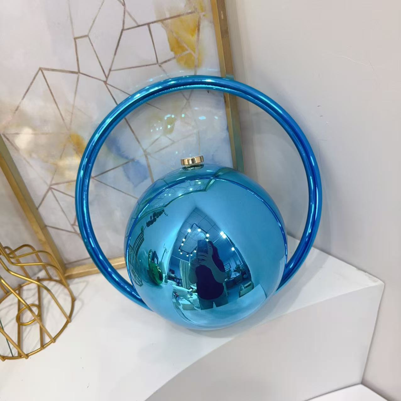 Europa y los Estados Unidos transfronterizos bolsas de cena de damas de alto nivel bolsas de mano de sequillas nuevas bolsas de cena esféricas de color sólido simples