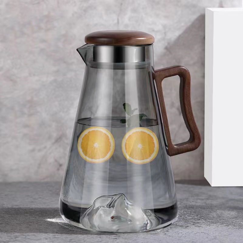 Hervidor frío de alto valor, hervidor de vidrio, resistente a altas temperaturas, taza de agua hervida fría para el hogar, tetera, juego de hervidor de gran capacidad image 11
