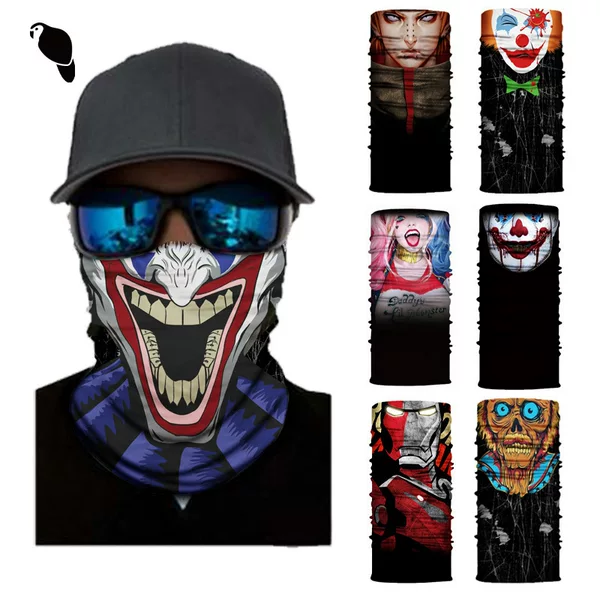 Outdoor Magic Headscarf Cross-border Sports Sweat-absorbent Headscarf Seamless Variable Riding Mask Sunscreen Scarf