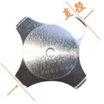 直径20mm十形方形十字形锅仔片不锈钢锅仔片加工dome片开关