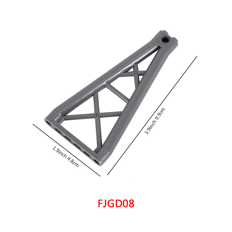 Bloques de construcción de tren de la ciudad Tren de la vía recta carril curvo carril Tenedor carril suave piezas de montaje Juguetes