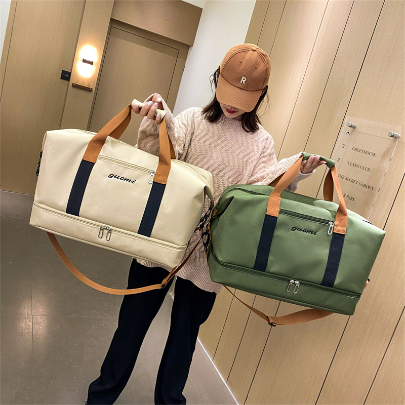 Bolsa de viaje de gran capacidad bolsa de entrenamiento de ejercicios de fitness viaje de negocios bolsa de equipaje pequeña bolsa de almacenamiento de alojamiento de estudiantes al por mayor