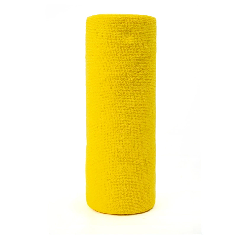 Microfiber Cleaning Cloth Roll, Multi-Color 25×25 cm, 20 Sheets per Roll, Absorbent