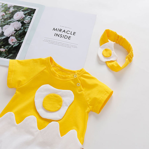Cartoon children's bodysuit for new born for men and women
