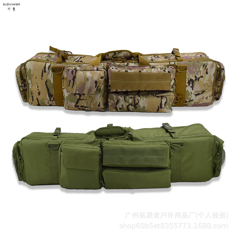 M249 Large Capacity 1m Long Thickened Tactical Gun Bag Outdoor Travel Shoulder Crossbody Hand Storage Bag Fishing Gear Bag