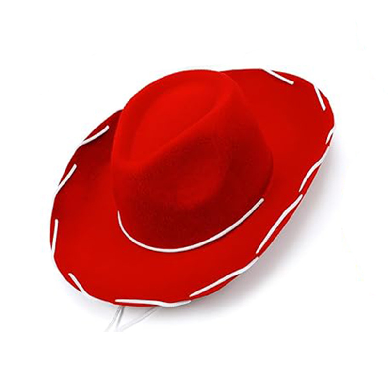 Cappello fedora western con corda cappello cowboy marrone_voghion.com