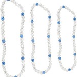 亚马逊新款男士彩色钻球项链嘻哈竞技球时尚运动员球星饰品