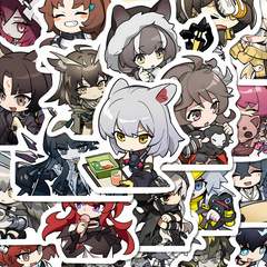 Tera Tour Operator Arknights ステッカー Q バージョンキャラクターノート素材 diy 装飾スーツケース文具タブレット