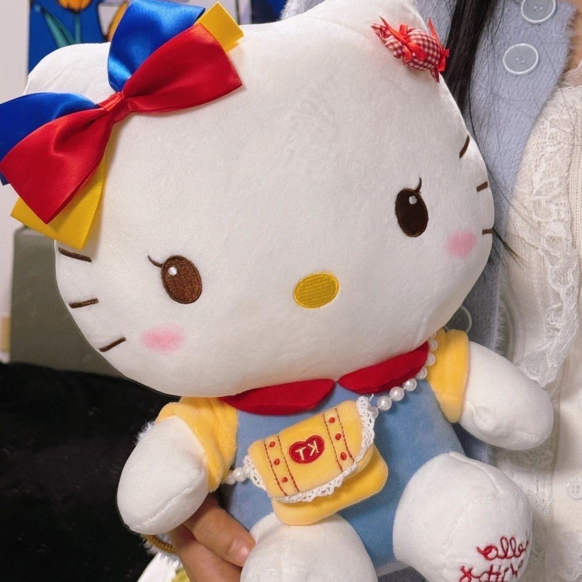 HelloKitty muñecas juguetes de peluche KT gatos muñecas dormir almohada niña cumpleaños 38 regalos