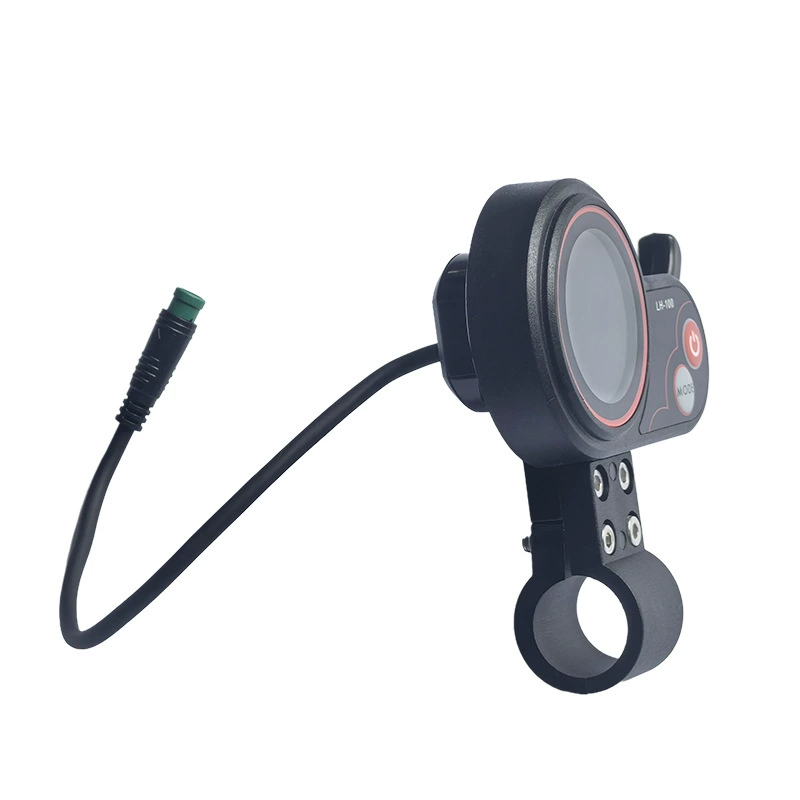 Electric scooter LCD smart instrument finger dialing two-in-one color screen round table 5 holes and 5 lines LH100-5P