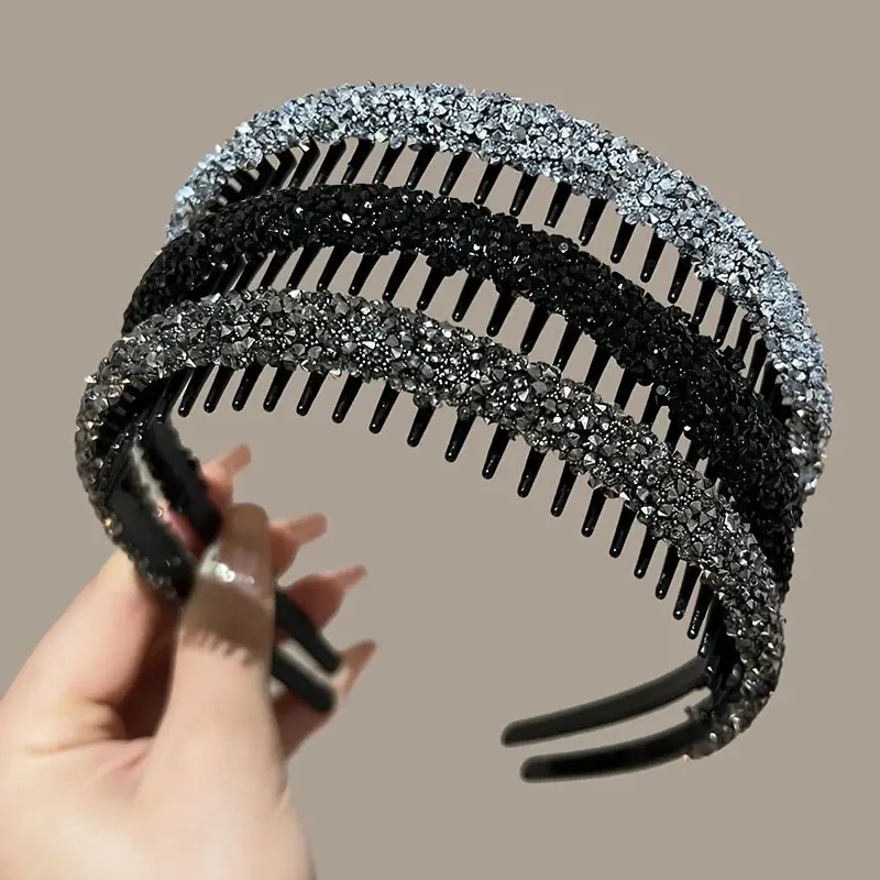 Europa y los Estados Unidos imitación de perlas de cabello retrógrado francés de verano de alto nivel sensación de cabello de la mujer nueva super inmortal lavado de la cara adornamiento para el cabello image 48