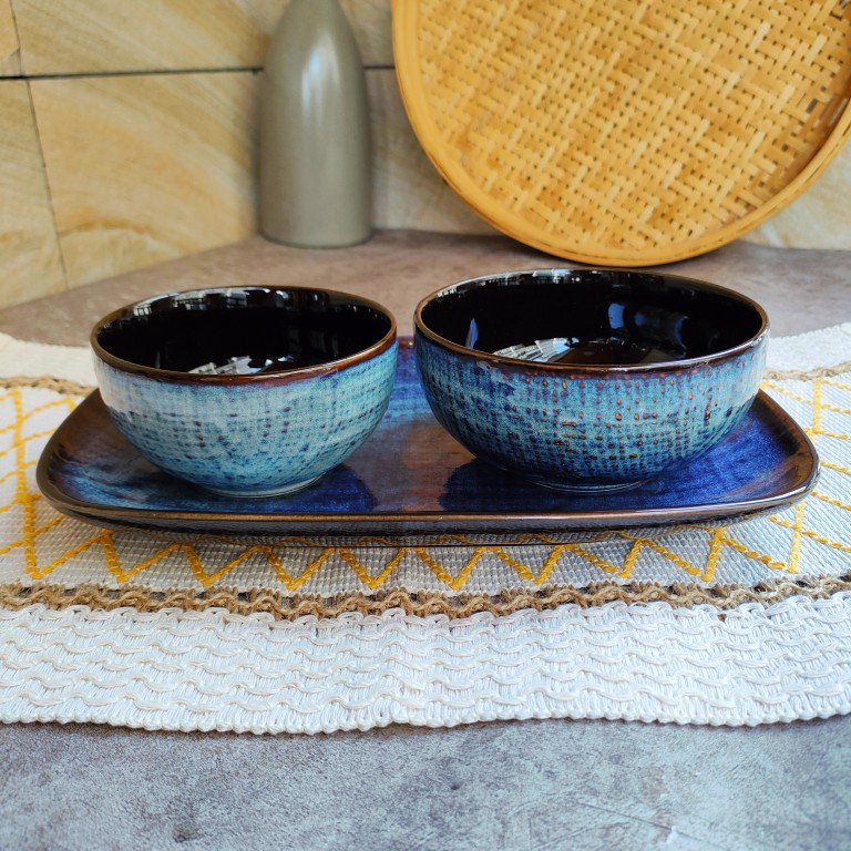 LZ Denim azul patrón de lino plato plano tazón de fideos tazón de sopa tazón de arroz taza de café taza platillo en forma de huevo plato de pescado placa rectangular