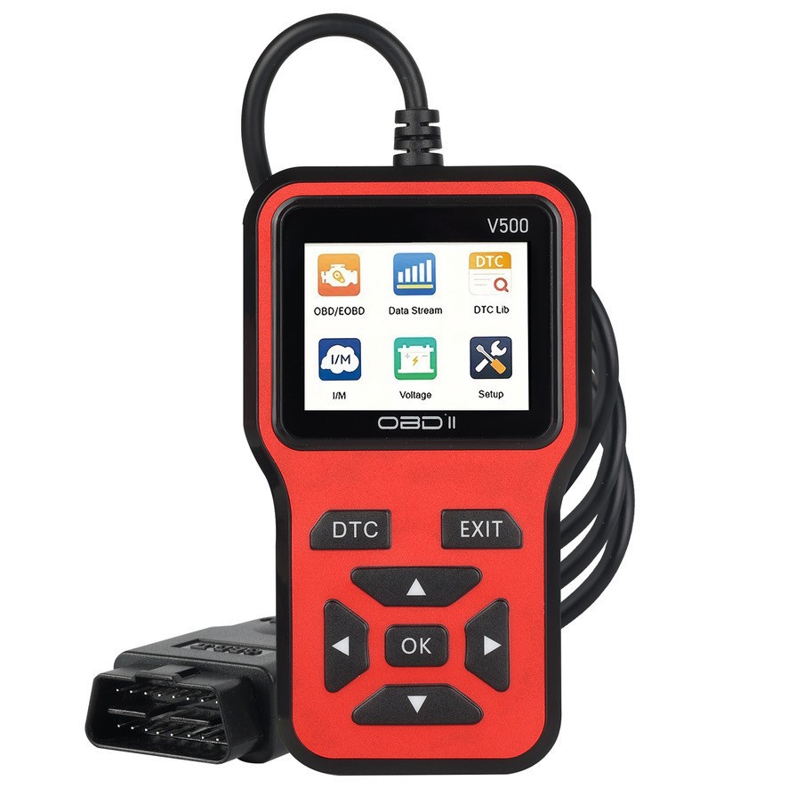 V500 Car Fault Detector OBD Engine Tester Fault Light Clearing Code Reader
