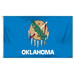 Oklahoma State Flag3X5Ӣ�߶��������R��������Á��R�d�羳���S
