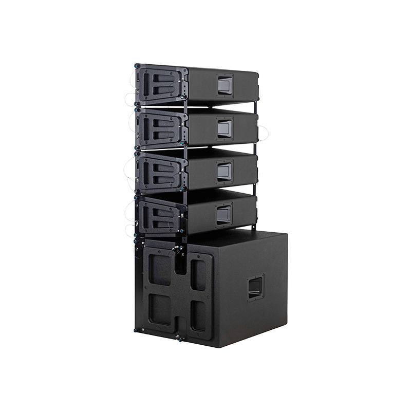 Kit de sonido de matriz lineal impermeable doble 6 pulgadas escenario espectáculo de boda doble 8 pulgadas doble 10 pulgadas altavoces de matriz lineal impermeable
