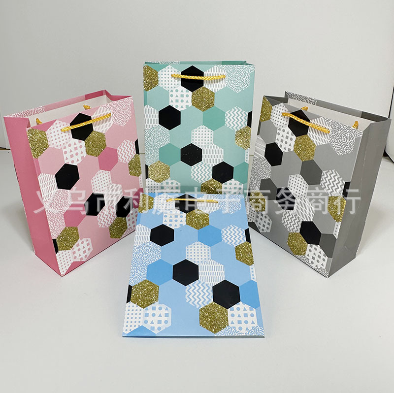 白卡现货批发日常送礼撒粉礼物袋