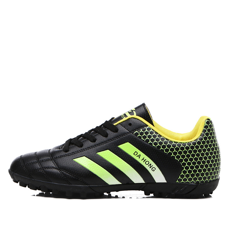 En stock zapatos de fútbol uñas largas para hombres y mujeres de bajo-top antideslizante más tamaño zapatillas deportivas transpirables zapatos de entrenamiento para adultos de moda que absorben los golpes