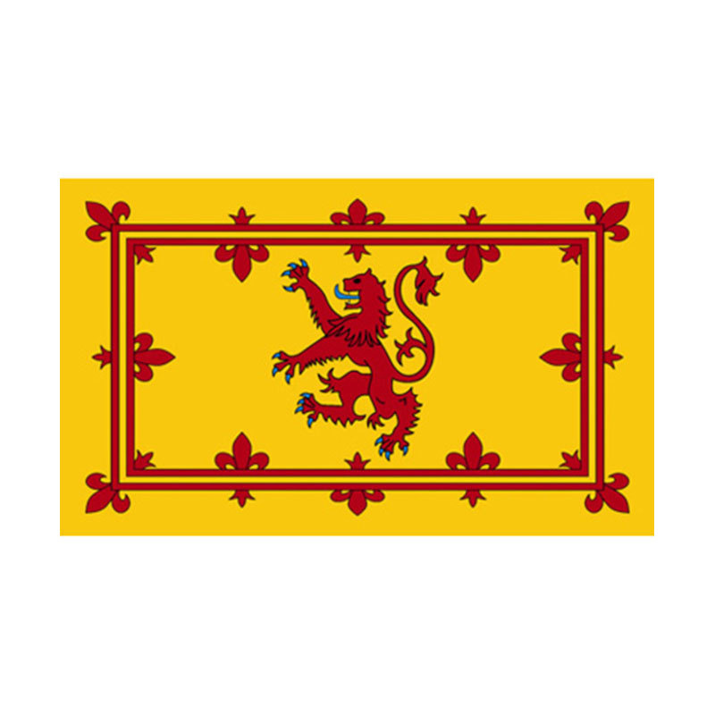 Scottish Royal Lion Flag 90x150 Cm Polyester For Home Garden Patio Lawn Decor_voghion.com