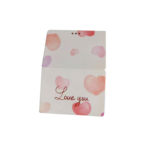 Instagram-style creative minimalist small greeting card flower shop holiday gift card mini blessing thank you card birthday card