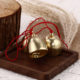 brass mini bell diy metal wind chime and wind chime diy material accessories anti-theft bell christmas small bell pendant