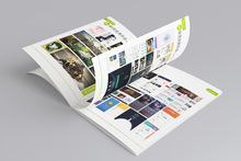 公司样本画册印刷设计 企业宣传册彩页 精装目录图册说明书