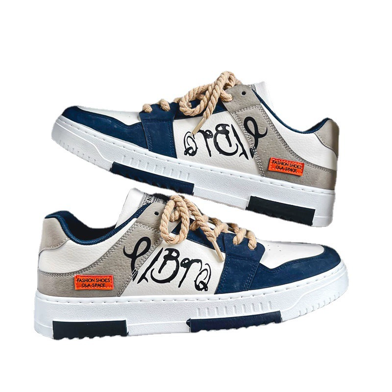Кроссовки (Trend footwear), низкопрофильные повседневные туфли, размеры 39–44, красный/синий/бежевый
