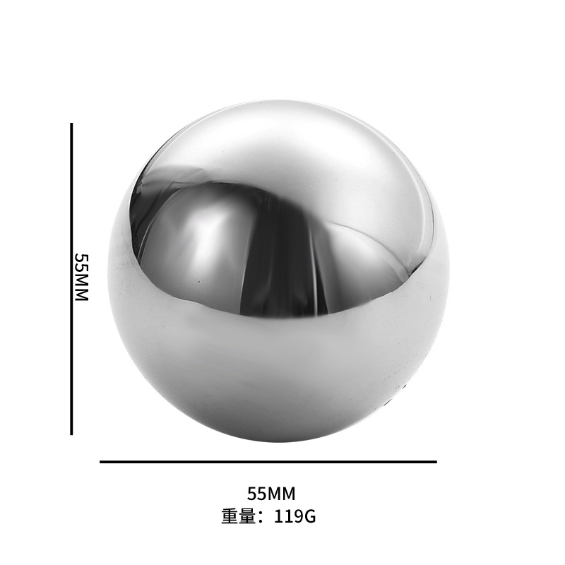 Серебряный хоккейный одиночный пакет 55 мм