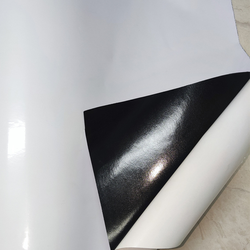 Venta al por mayor 120g pegamento blanco pegatinas de cuerpo de coche pegamento negro pegatinas de coche pintura de aerosol no puede mover blanco brillante PVC adhesivo materiales de publicidad al aire libre