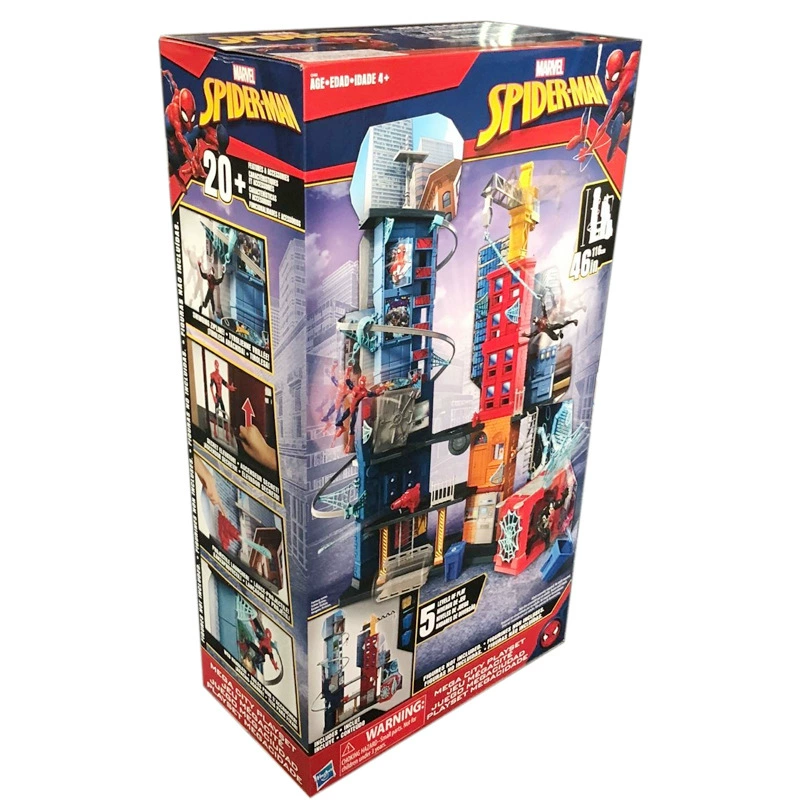 孩子宝 Marvel Spider -Man Giant City Luxury Scene Combination Super Large Fighting Set C3408