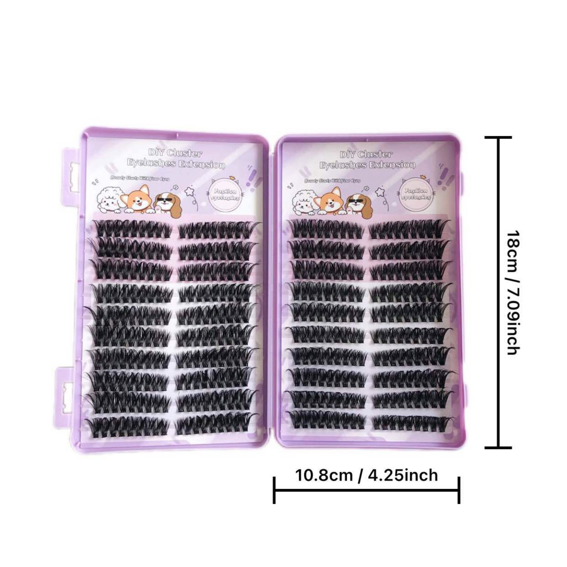 Las pestañas falsas transfronterizas proporcionan pestañas falsas de gran capacidad sin pegamento.