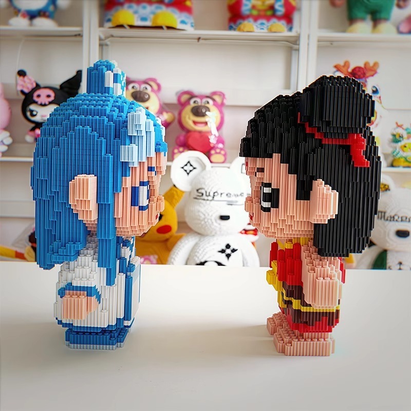 2025 新しい Nezha Ao Bing は、レゴビルディングブロック教育組み立ておもちゃと互換性があり、男の子と女の子向けの難しいパズルギフトです。|undefined