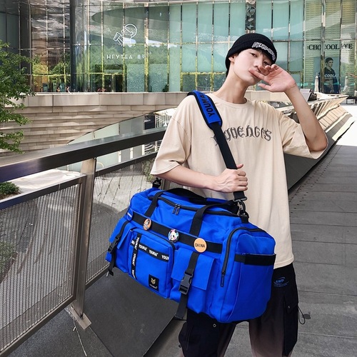 Short-distance travel bag, business trip storage luggage bag, portable fitness bag, dry and wet separation, large capacity, maternity storage luggage