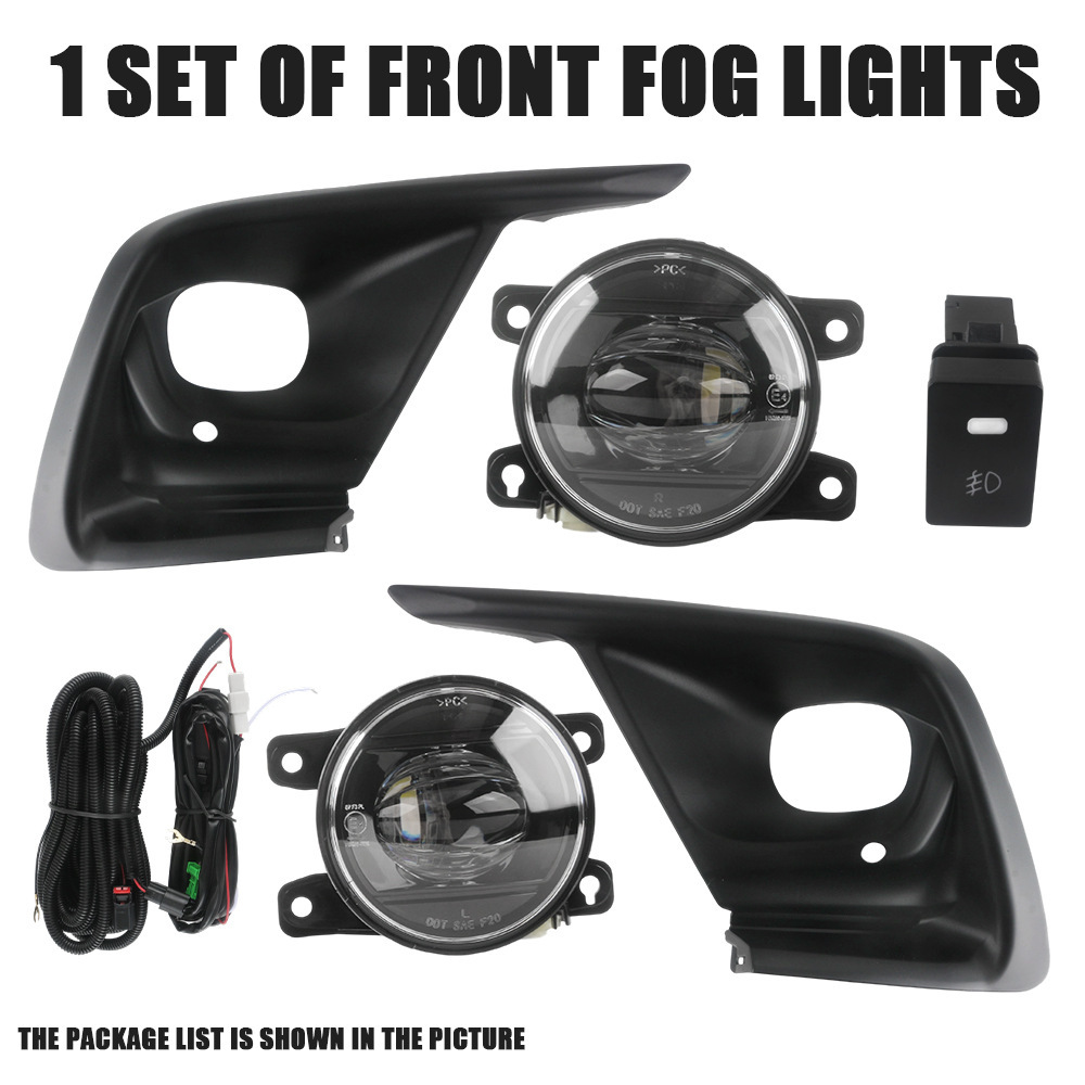 Aplicación del nuevo conjunto de luces antiniebla delanteras LED Fit / jazz Home de honda 2020 - on