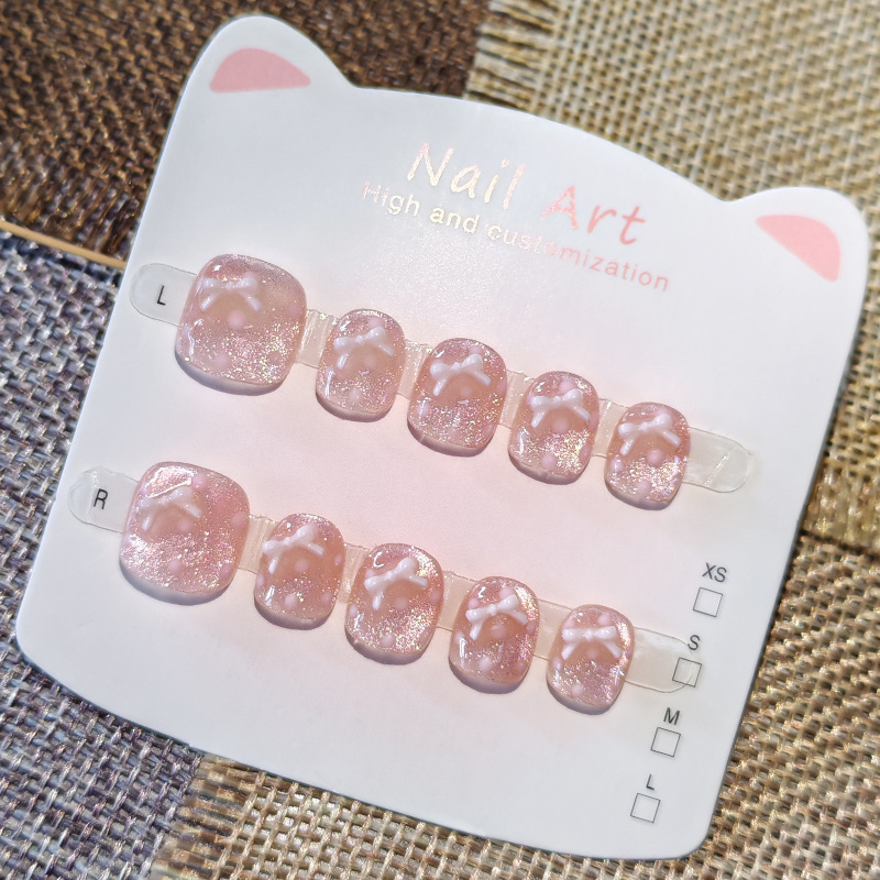 High-End Pink Cat-Eye Children's Nail Art for 3-6-12 Year Old Kids, Bright and Shiny, Girls' Handmade Wearable Nail Stickers High-End Pink Cat-Eye Children's Nail Art for 3-6-12 Year Old Kids, Bright and Shiny, Girls' Handmade Wearable Nail Stickers
