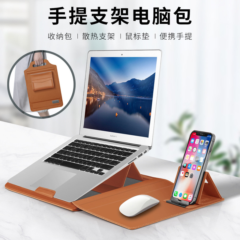 ノートの支柱の内の胆の包みのmacbook 13のラップトップの包みはアップルの多機能の収納の包みを適用して熱売します。|undefined