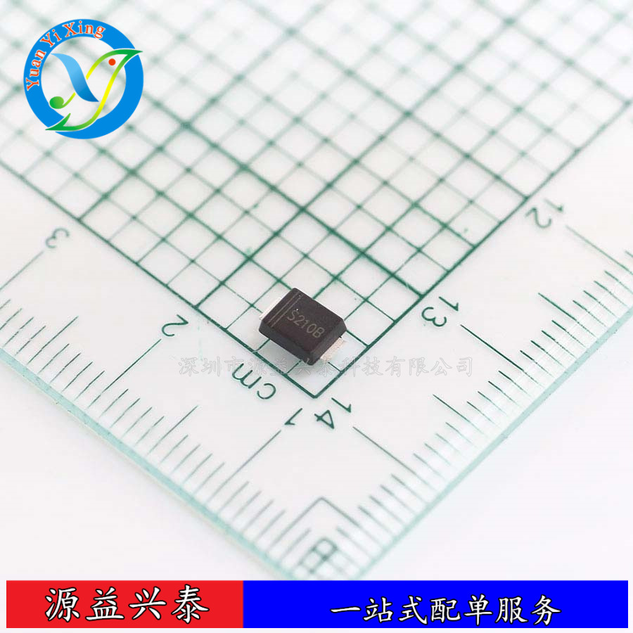 SS210BF 丝印S210B SMBF 晶导微全新原装 贴片二极管
