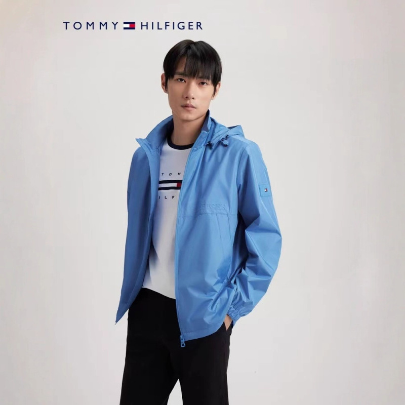 跨境 Tommy汤米男装防风防水户外徒步软壳夹克外套33754|undefined